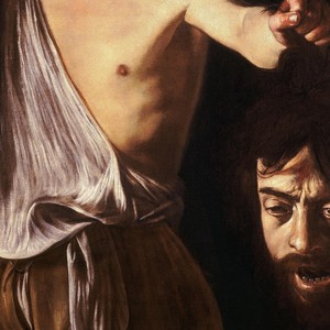 David con la testa di Golia 1610 - autoritratto